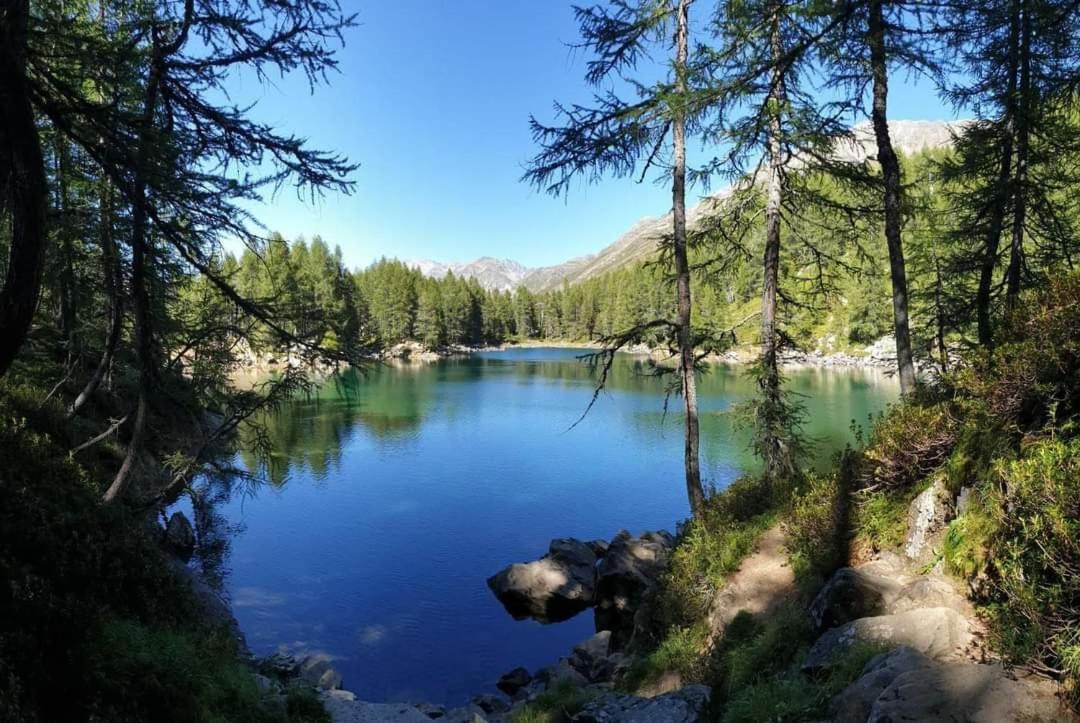 Mansarda Vista Lago A Campodolcino Exterior foto
